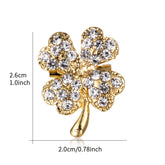 Four-leaf Clover Brooch